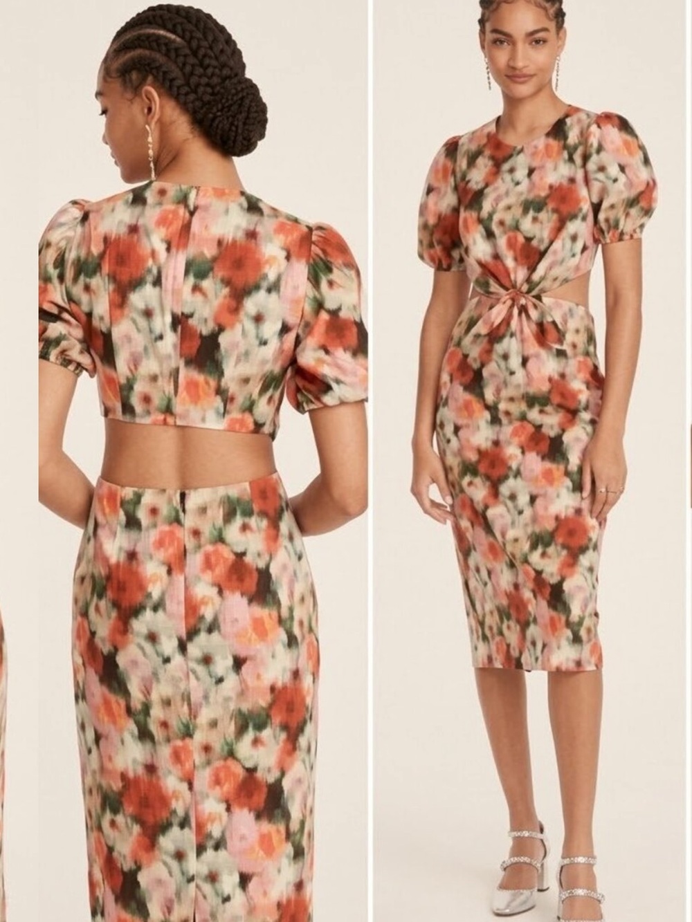 J. CREW Cutout dress in Liberty® Hazy Days floral | Size 2